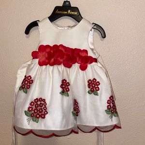 White babygirl dress